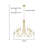 10 - Light Dining Room Steel Dimmable Candle Style Classic Chandelier UL Certified-1564640303