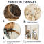 Impression sur toile beige-220584579-220584591-220584588