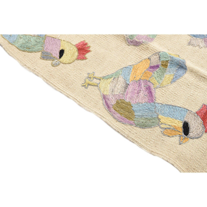 Tapis ivoire 9 pi