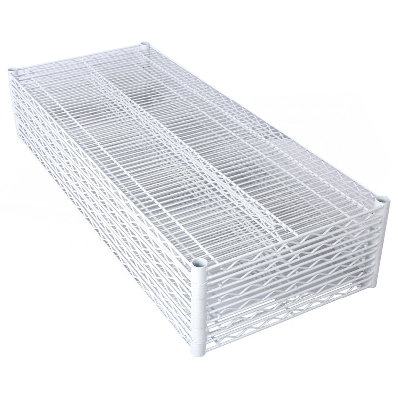 Étagère en métal à 6 niveaux avec capacité de 6 000 lb NSF, Black