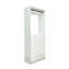 Garde-robe en bois blanc avec quatre tiroirs 32 po Prosper