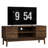 Mid-Century Modern TV Stand For 32 To 45 Inch Tvs With Ample Storage And Media Organization.
