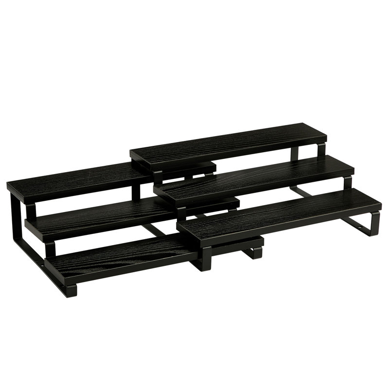 Freestanding Spice Rack, Black