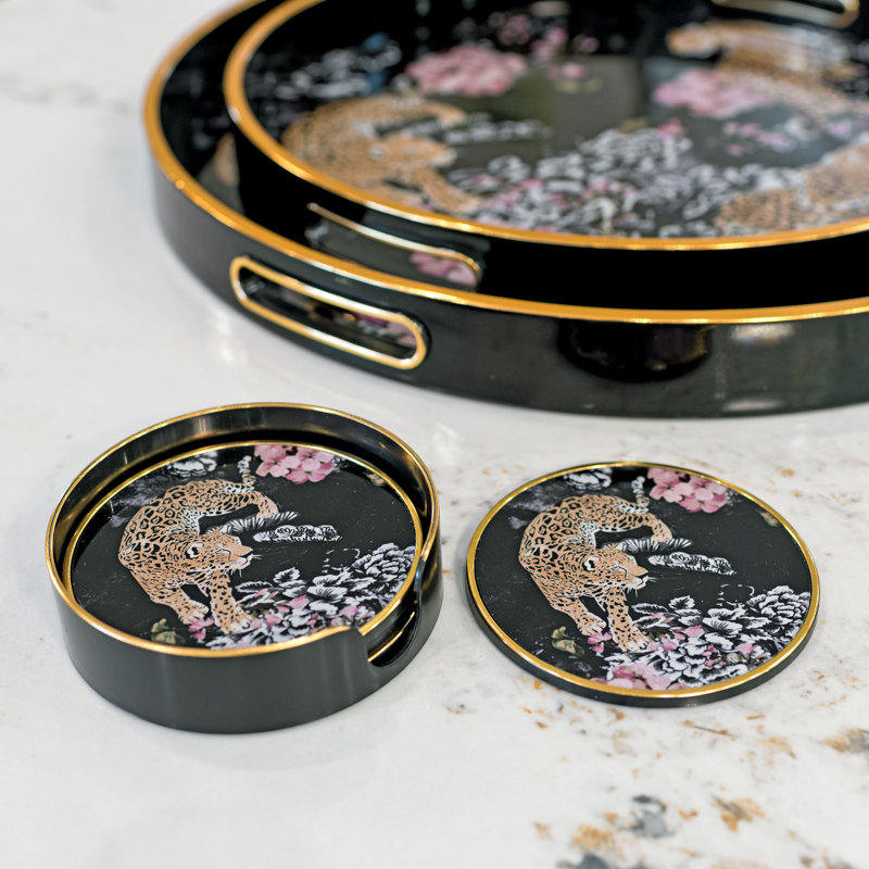 Leopard Coasters