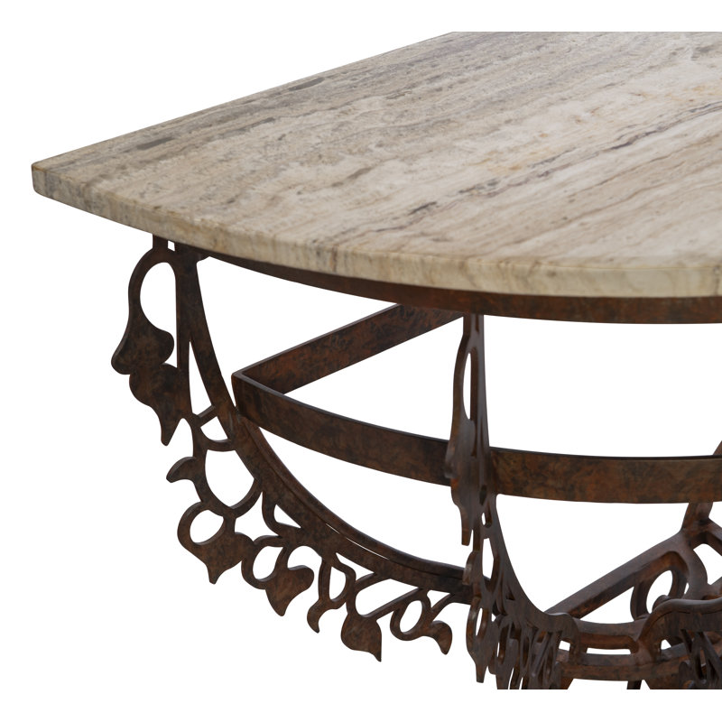 VENETIAN DEMILUNE CONSOLE