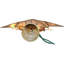 10-Light 8 Point Capiz Star Tree Topper