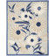 Tapis intérieur / extérieur bleu / gris Alayia-822732477