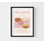 French Patisserie, reproduction d'art, pastels Macaron (décoration murale encadrée)