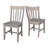 Echols Extendable Pedestal Solid Wood Dining Set-1577182055-1557097394