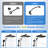 Certified High Pressure 13-inch Rainfall Shower Head/ Handheld Shower Combo with 10-setting Handheld Sprayer, 12-inch Curved adjustable curved extension arm, 71-inch Stainless Steel Shower Hose, Oil Rubbed Bronze-113079812