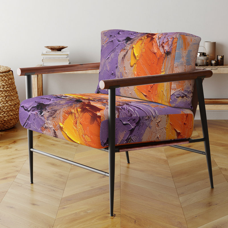 Fauteuil Evolving, Doré
