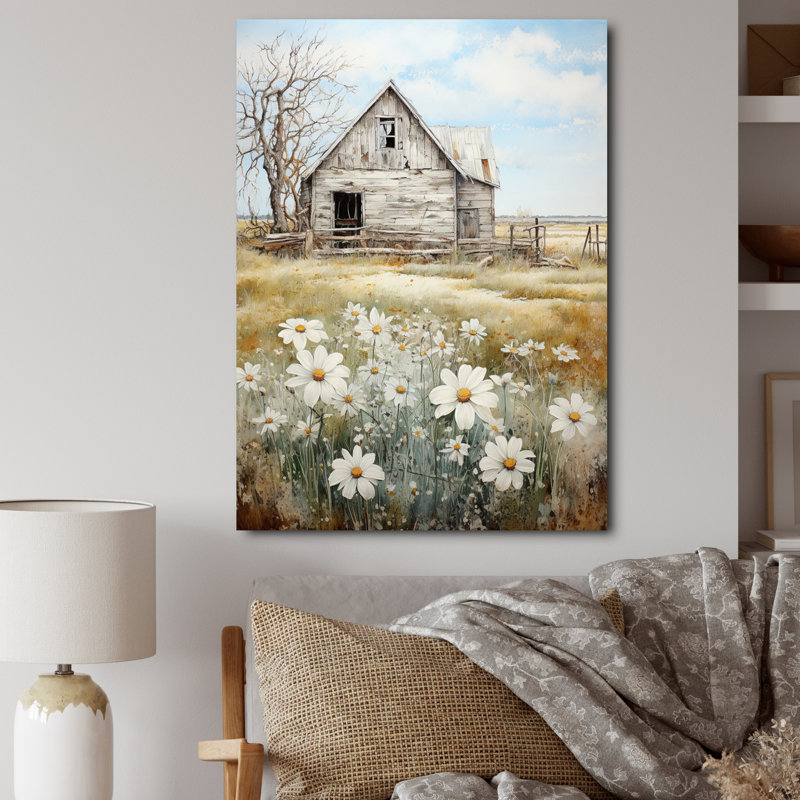 Timoleon Farmhouse Quiet Retreat II sur impression sur toile, H 32 po x l 24 po x P 1 po