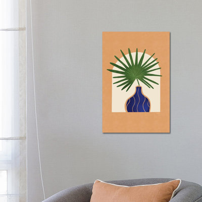Fan Palm I by Bria Nicole - Wrapped Canvas Print