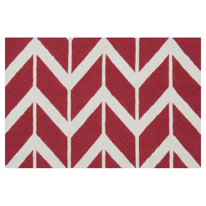 Vo Wool Chevron Indoor Rug