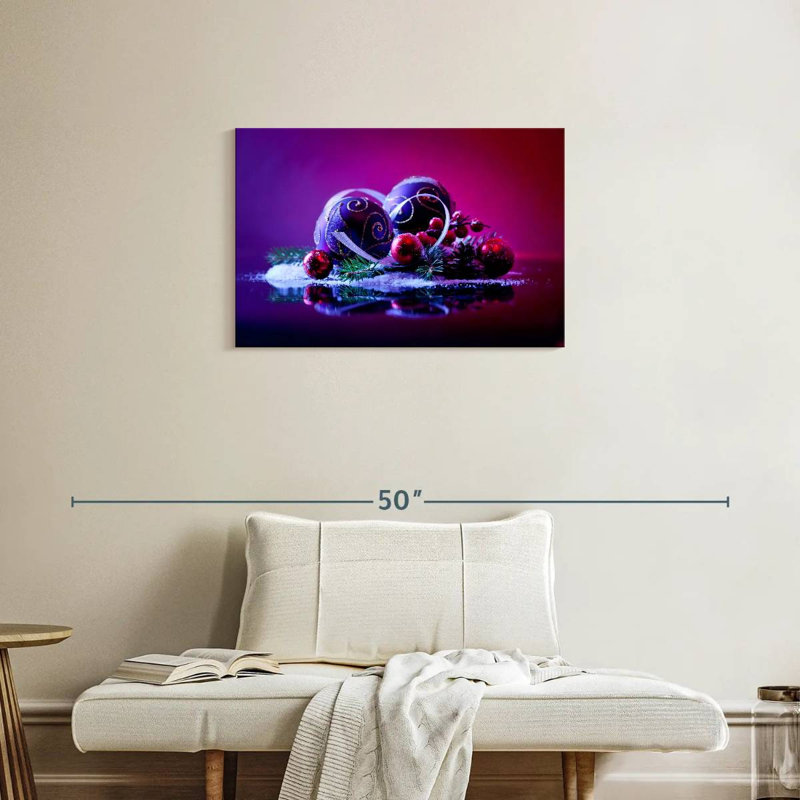 Décoration de Noël Lelend, H 20 po x l 30 po