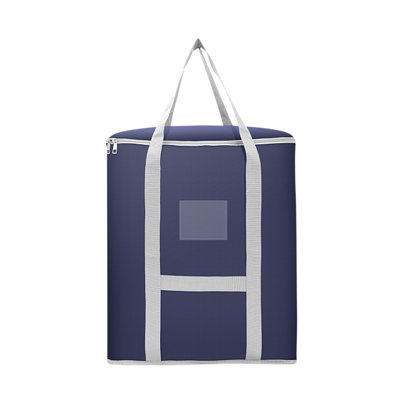 Sac de rangement pour courtepointe en coton épais, tissu, grand sac de déplacement, sac à bagage, sac de courtepointe pour le ménage, sac de tri de vêtements