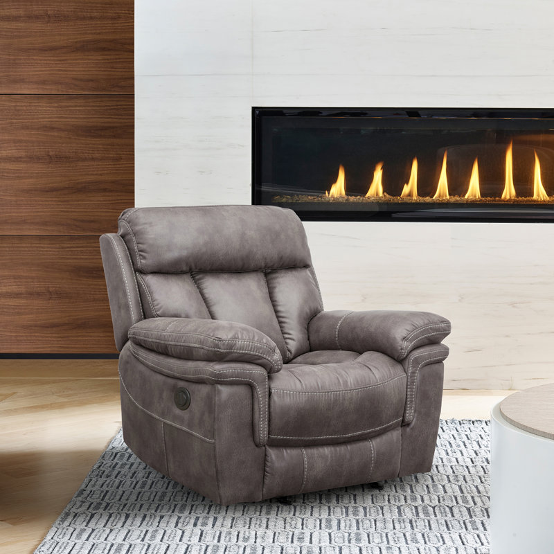 Upholstered Polyester Recliner