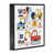 Giclée encadrée noir minuit