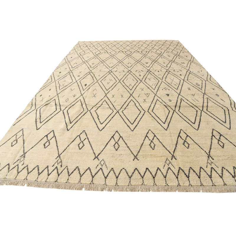Tapis ivoire Ottilie
