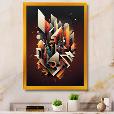 «Geometric Graffiti I», reproduction sur toile