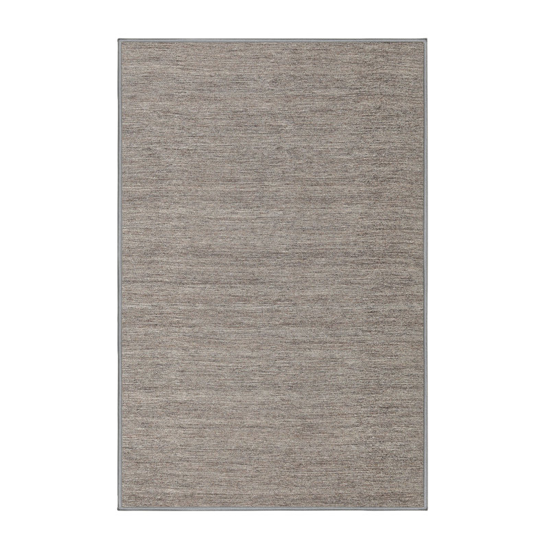 Tapis gris zone contemporaine, Rectangle 5 pi x 7 pi