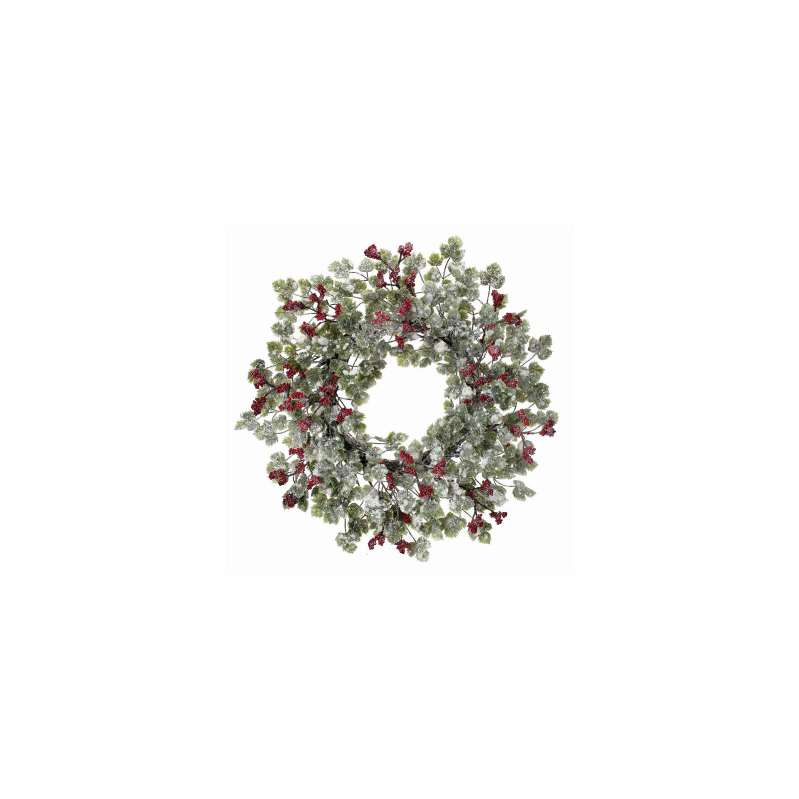 24'' Polyethylene Plastic Wreath