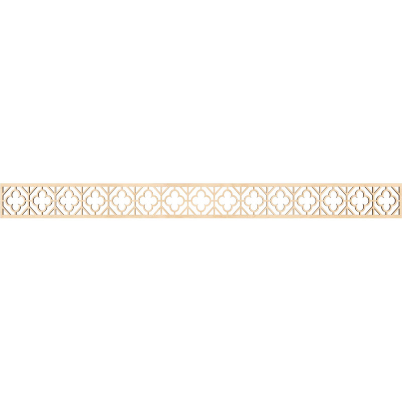 Moulure Hazelton, Bouleau, H 4 po x l 46,375 po x P 0,25 po