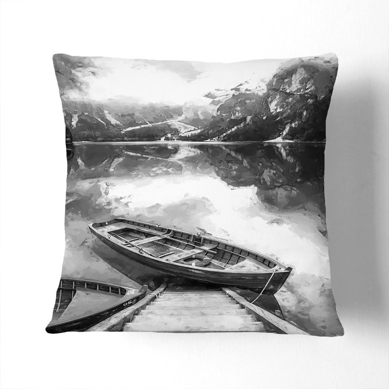 Square Cushion, White, 40cm H x 40cm W x 15cm D