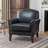 Shalisia 32'' Wide Upholstered Genuine Leather Armchair-697261949