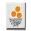 «Bowl of Oranges» par Linda Woods, art mural sur toile-24810585