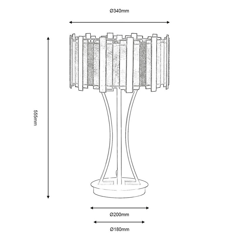 Konradin Metal Table Lamp