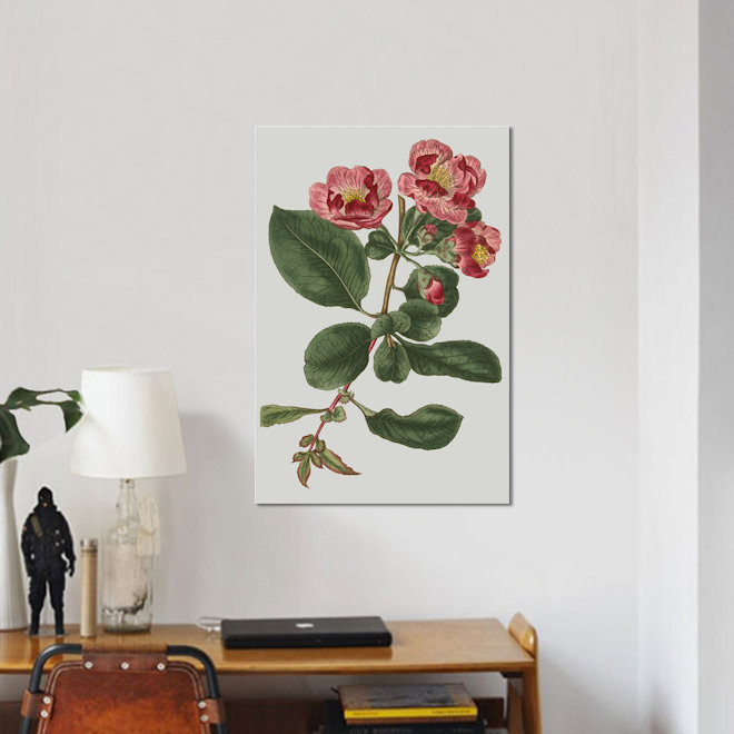 «Floral Gems I» par Vision Studio, reproduction d'impression sur toile tendue, H 40 po x l 26 po x P 1,5 po, Toile tendue