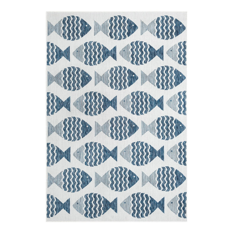Tapis intérieur / extérieur d'extérieur Coastal, Rectangle 5 pi 3 po x 8 pi