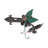 Painted Tin Hummingbird Keyholder