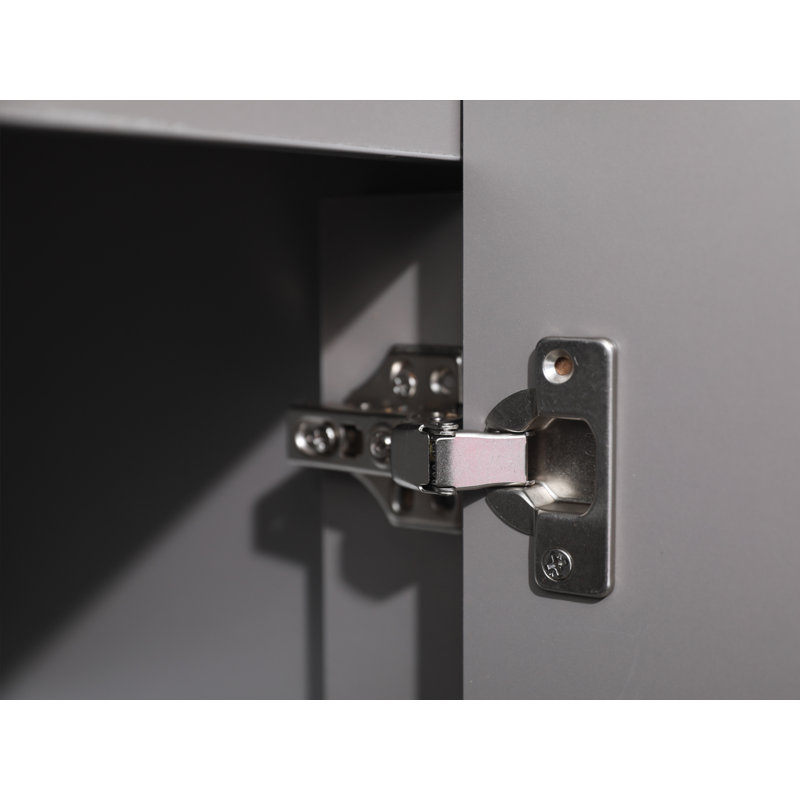 Ensemble de meuble-lavabo simple 24 po Bule, Gris