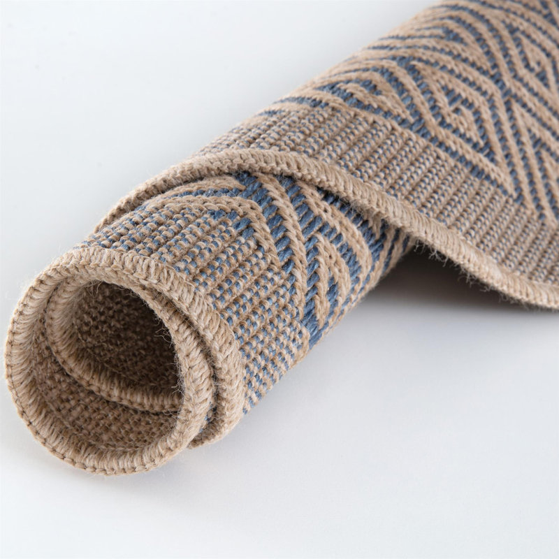 Nature Collection Geometric Kilim Indoor / Outdoor, Round 160 cm