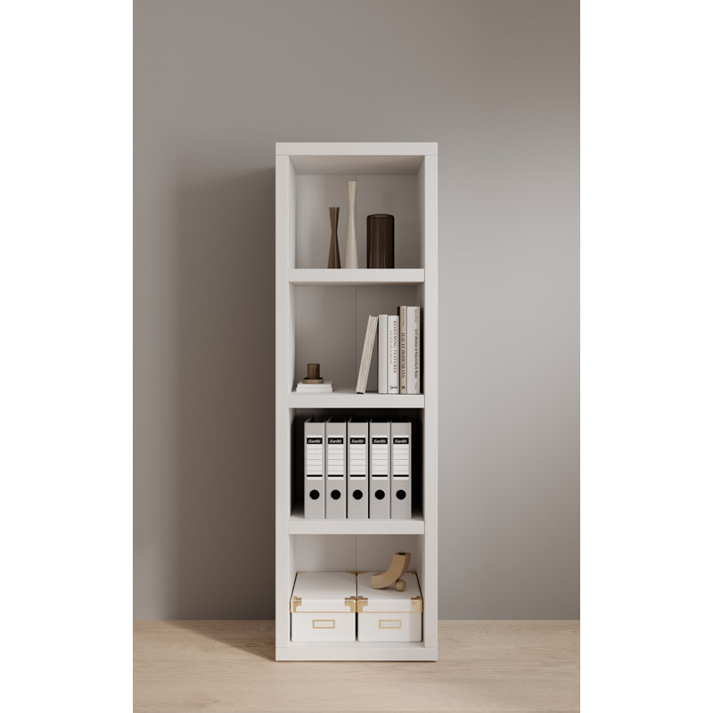 Mackensy 162cm H Bookcase, 162cm H x 50cm W x 38cm D