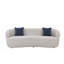 Canapé incurvé de style Mid-Century moderne-1902033709