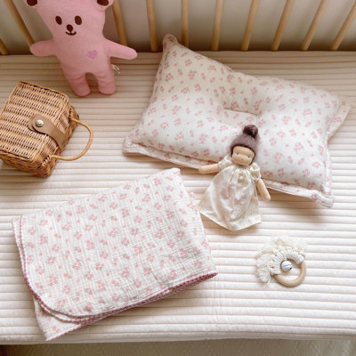 Taie d'oreiller mignonne en coton pour enfants