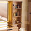Bureau de meuble-lavabo avec miroir et lumières, bureau de maquillage avec prise de courant, bureau de maquillage avec 5 tiroirs et tablettes de rangement, coiffeuse 3 modes de couleurs lumineuses réglables pour coiffeuse-121062690
