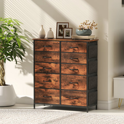86 cm W Chest of 10 Drawers