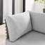 Ensemble de canapé modulaire en aluminium à tissage panier en tissu 8 pièces Harmony par Modway-58125775-58125774