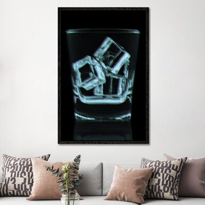 Whiskey Rocks II 1 Piece Wall Art on Canvas