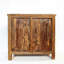 Ming-Style 4 Panel Elm Cabinet