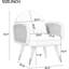 Fauteuil rembourré en mousse-1367022921