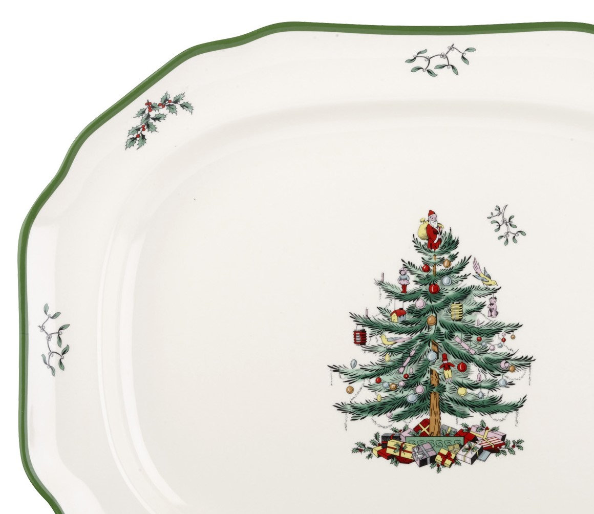 Christmas Tree Sculpted Platter
