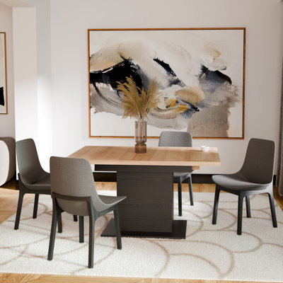 Duro Extendable Birch and Pine Dining Table