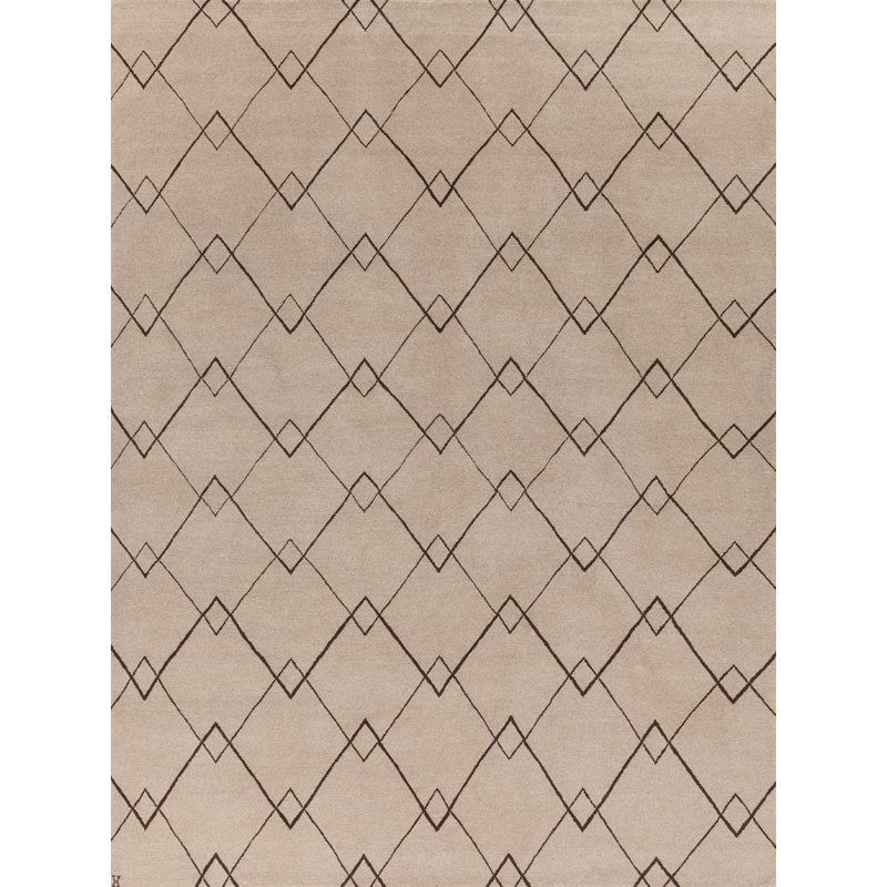 Mesa Wool Geometric Area Rug, Rectangle 4' x 6'