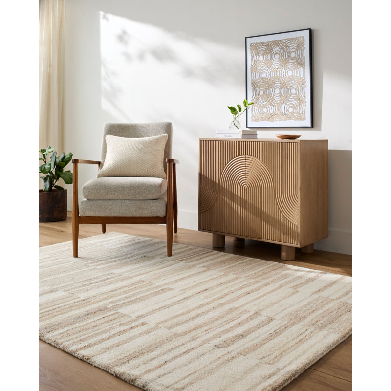 Tapis touffeté à la main Beckabl Owens X Livabliss Becki Max, Rectangle 2 pi x 3 pi
