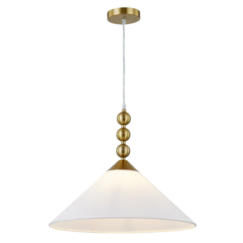 Luminaire suspendu Ashby, blanc